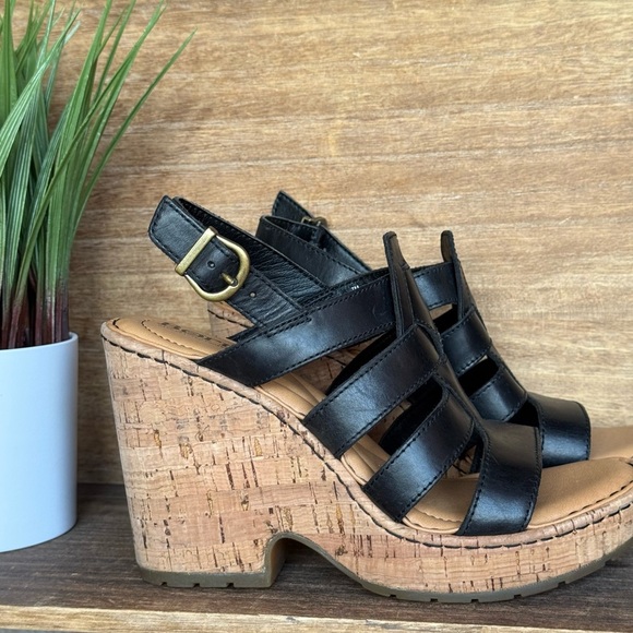 NEW Børn Women's Bernese Cage Wedge Sandal - Picture 8 of 16